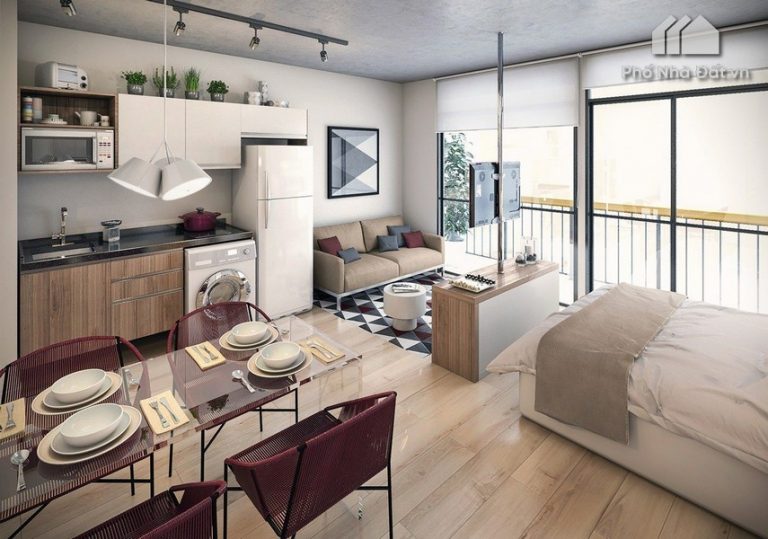 Căn hộ Studio là gì? Kinh nghiệm mua bán/cho thuê căn hộ Studio
